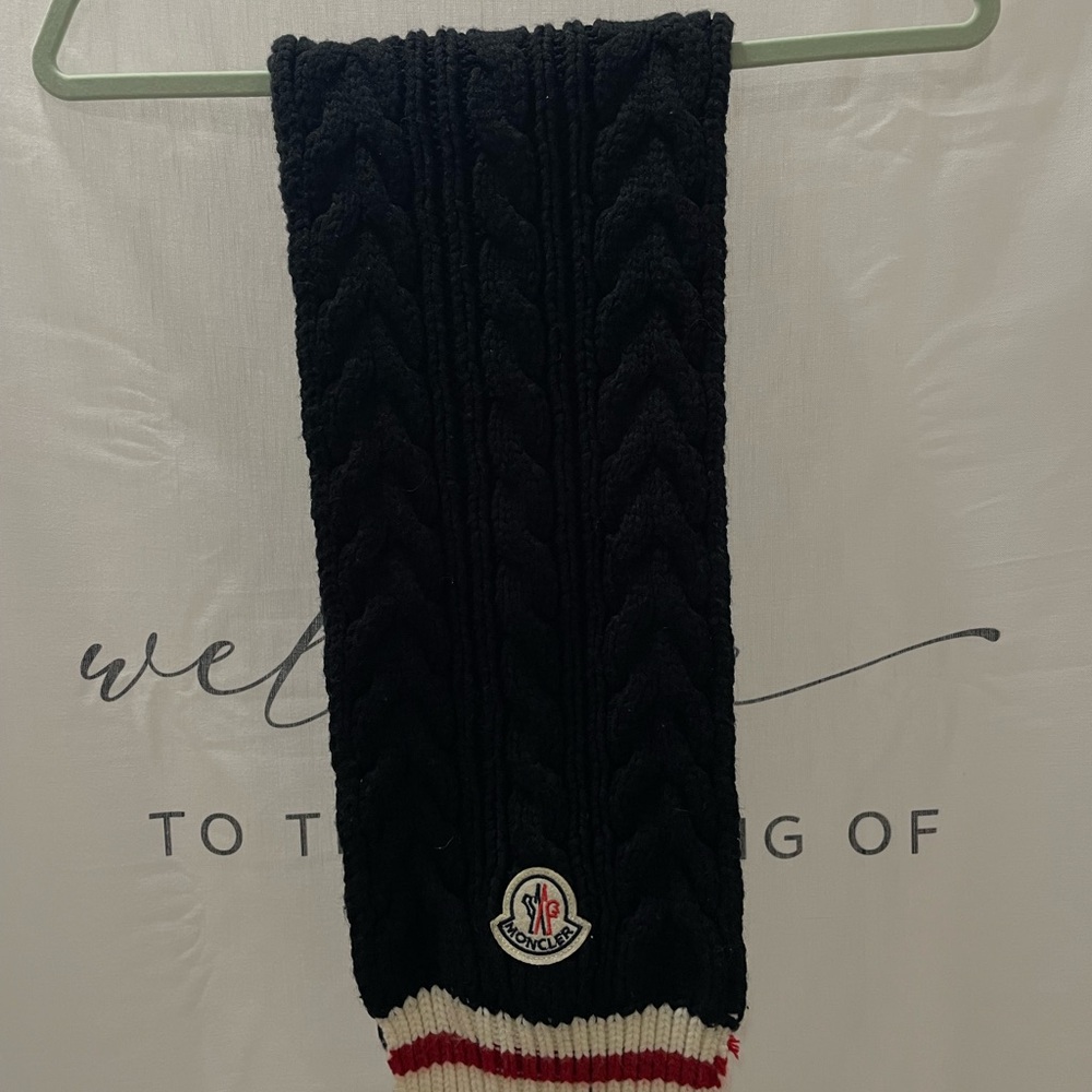 Moncler Wool Scarf - Picture 2 of 4